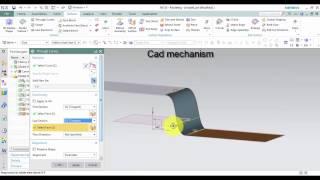 siemens nx tutorials how to use through curves command part 1