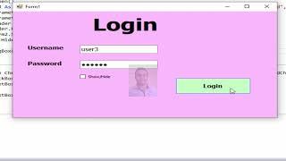 VB.net tutorial create login form with MySQL database