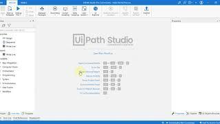 2. How To Print Something on UiPath/hello world Process in UiPath