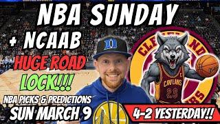 NBA Picks Today Sunday 3/9/2025 | Free NBA Best Bets, Predictions & Player Props Today