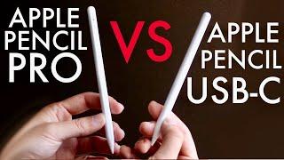 Apple Pencil Pro Vs Apple Pencil (USB-C)! (Comparison) (Review)