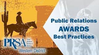 Public Relations Awards Best Practices - PRSA Western District Leadership Webinars