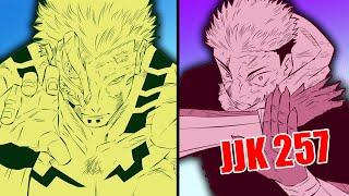 YUJI VS SUKUNA | JUJUTSU KAISEN CH. 257 ANIMATION