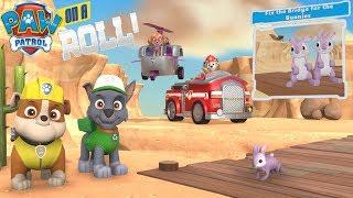 Paw Patrol on a Roll прохождение #7 Щенячий Патруль Крепыш и Рокки спасают Кролят