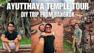 Ayutthaya Temple Tours: DIY Trip from Bangkok (Pinoy Vlog)