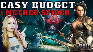 EASY Budget Nether Spider Doom Tower • RAID Shadow Legends