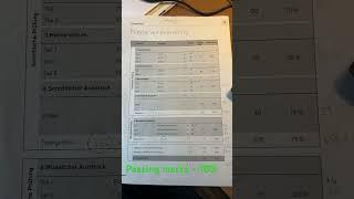 Passing marks required for Telc B1 exam - 180! #telcprüfung #telcb1 #deutschkurs #deutsch #prüfung