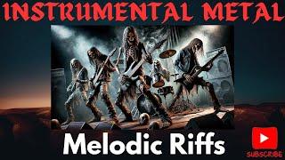 Melodic Metal Riffs - Instrumental Power - Riff Heavy Melodic Metal - No Vocals