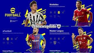 PES 2021 Menu eFootball V2 by PESNewupdate