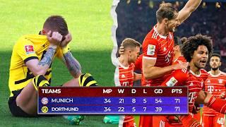 Bayern Munich vs Borussia Dortmund - Title Race 2022/23