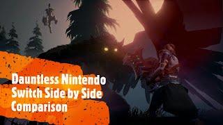 Dauntless Nintendo Switch Vs PC - Side by Side Comparison