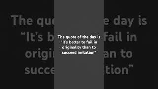 The quote is by Herman Melville