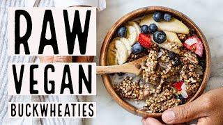 Raw Vegan Buckwheaties // EASY RAW VEGAN & GF GRANOLA // No sugar recipe