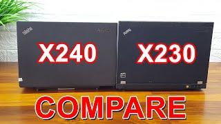 Lenovo Thinkpad X240 vs X230 - Laptop Comparison 2021