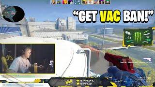 if s1mple plays like this, will get vac ban | s1mple sings for fpl | Clip Highlights #58