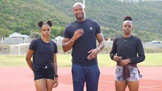 Asafa Powell Setup Tia Clayton & Tina Clayton Together || WATCH NOW