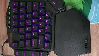 Redragon K585 DITI | One Handed RGB Mechanical Gaming Keyboard | RGB Lights Looks Great