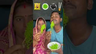 Emoji Eating Green Noodles with Madam #shorts #youtubeshorts #viral