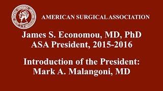 2016 Introduction of the ASA President