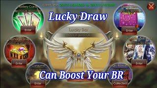 Event Lucky Draw Can boost BR , Legacy of Discord