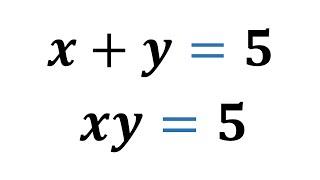 Is it real? - A tricky math problem