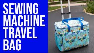 Sewing Machine Travel Bag Trailer Video