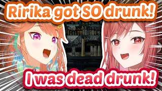 Ririka Got REALLY DRUNK With Kiara & Raden In Austria... 【ENG Sub Hololive】