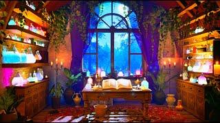  Magic Apothecary | Cozy Potion Shop Ambience with Fantasy Music & Bubbling Sounds