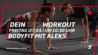 Fitness First Live Workout - BodyFit mit Aleks