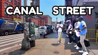 Exploring NYC Canal Street! | Manhattan's LARGEST ILLEGAL COUNTERFEIT Market.