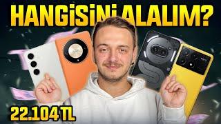 YENİ ASGARİ ÜCRET (22.104 TL) ile alınabilecek telefonlar!