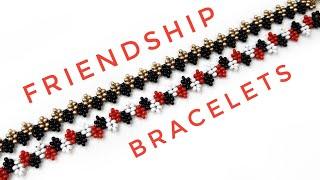 Простой браслет из бисера/friendship bracelets/ Бисероплетение/Мастер класс/Natali Amapola