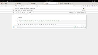 Mode calculation in python