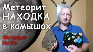 Находка в камышах (метеорит 152) Заканчиваю сезон поиска метеоритов на юге России!