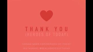 Dana Winner - Thank You (Heroes of Today) - Teaser