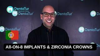 Amazing Implants & Zirconia Crowns Smile Transformation | Dentatur in Turkey