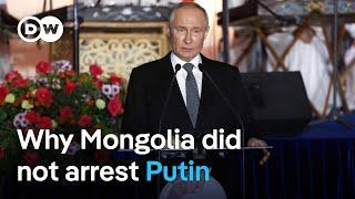 Ukraine and EU criticise Mongolia for hosting Vladimir Putin | DW News