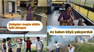 Her gün BAYRAM TEMİZLİĞİ/Köy hayatımı çektim biraz