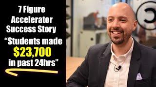 7 Figure Accelerator review | $23,700 in past 24hrs (Philip Johansen proof)