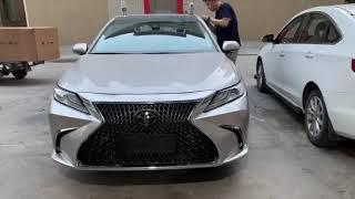 Camry modified Lexus front face surrounded by ES China Net