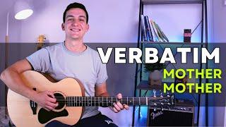 How to play Verbatim (Mother Mother) | Guitar Lesson with Chords