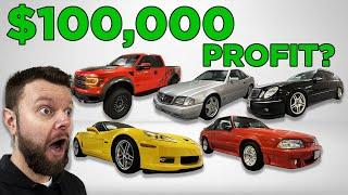 I bought 5 cars - Did I MAKE MONEY on them?