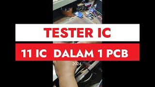 IC TETSER 11 ic dalam 1 pcb