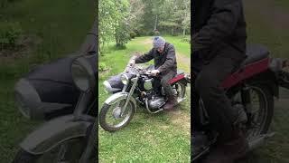 Pannonia T5 sidecar test-drive