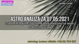 Astro Analiza za Petak 07 05 2021 - Sve, odmah i sada, ma još jučer, ako može!