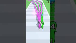 "Epic Army vs. Giant Monster! ‍️ | Merge Grabber Fun Battle" #shorts