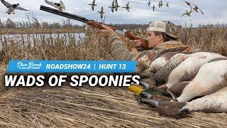 OPENING DAY AT THE DIVE BOMB PROPERTY: Flooded Corn Mixed Bag Duck Hunt! | #ROADSHOW24 HUNT 13