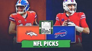 Denver Broncos vs Buffalo Bills BEST BETS! NFL Predictions | The Action Network Podcast