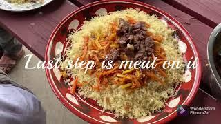 Uzbekistan and Middle Eastern “PLOV” or “Samarkand OSh”