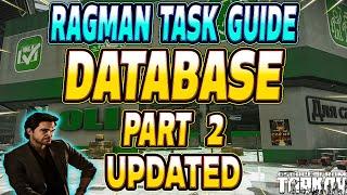 Database Part 2 UPDATED - Ragman Task Guide - Escape From Tarkov